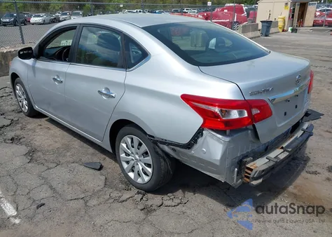2017 Nissan Sentra S z USA, uszkodzony, nr VIN 3N1AB7AP6HY264282